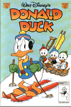 american cover Donald Duck 302